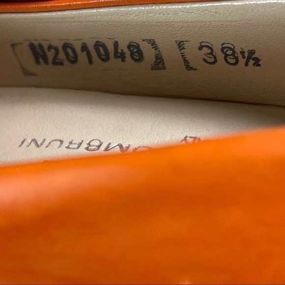 AGL Vero Cuoio Made in Italy Pump Color: Orange/Tan - Picture 11 of 13